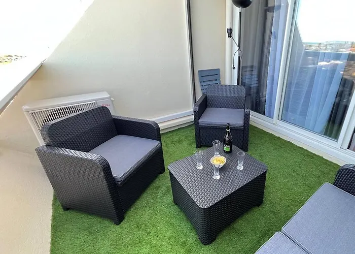 2 Couchages Cap D'agde Naturisme Cn060-l51 Appartement Agde